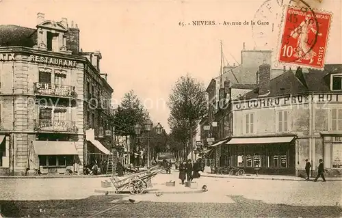 AK / Ansichtskarte Nevers_58 Avenue du la Gare 