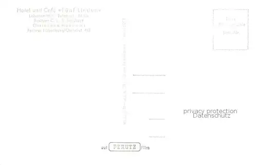 AK / Ansichtskarte Hohwacht_Ostseebad Hotel Cafe Fuenf Linden Aussenansicht Hohwacht_Ostseebad