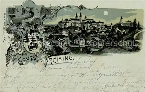 AK / Ansichtskarte Freising_Oberbayern Totalansicht Freising Oberbayern