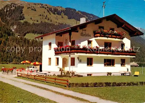 AK / Ansichtskarte Stockach_Lechtal_Tirol_AT Gaestehaus Pension Haus Chriselda 