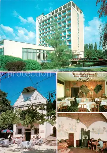 AK / Ansichtskarte Piestany_SK Interhotel Magnolia Backchus vila Restaurant 