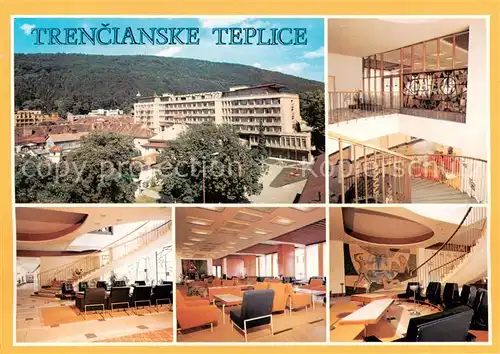 AK / Ansichtskarte Trencianske_Teplice_SK Kurhotel Innenansichten 