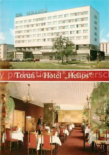 AK / Ansichtskarte Torun_Thorn_Westpreussen Hotel Helios Restaurant 