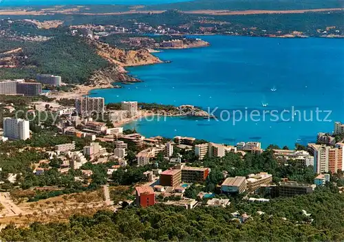 AK / Ansichtskarte Paguera_Mallorca_Islas_Baleares_ES Kuestenpanorama 