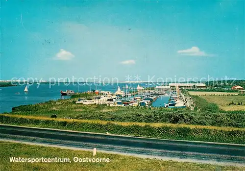 AK / Ansichtskarte Oostvoorne_aan_Zee_NL Watersportcentrum Hafen 