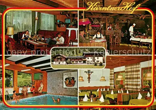 AK / Ansichtskarte Heiligenblut_Kaernten Kaerntner Hof Hotel Restaurant Hallenbad Heiligenblut Kaernten