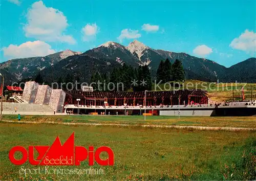 AK / Ansichtskarte Seefeld_Tirol Olympia Sport  und Kongresszentrum Seefeld Tirol