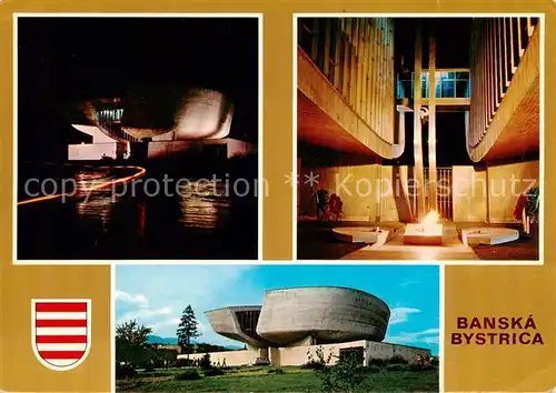 AK / Ansichtskarte Banska_Bystrica Pamatnik SNP Hrob neznameho vojaka SNP Denkmal Museum Grab eines unbekannten Soldaten Banska_Bystrica