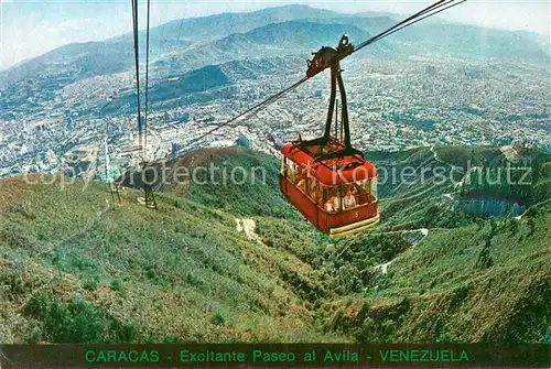 AK / Ansichtskarte Seilbahn Caracas Venezuela Seilbahn