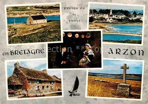 AK / Ansichtskarte Arzon_56 Dans la Presquile de Rhuys a procimite de Port Navalo 