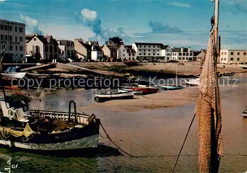 AK / Ansichtskarte Saint Pierre Quiberon_56_Morbihan Le port a maree basse 