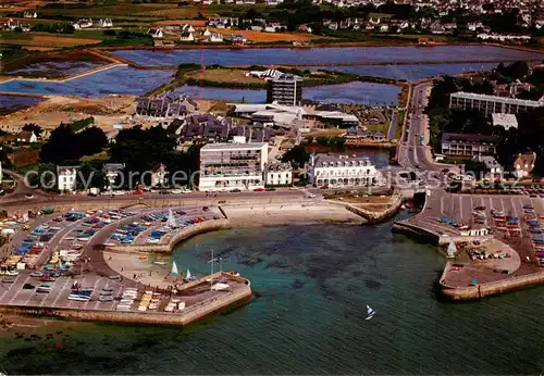 AK / Ansichtskarte Carnac_56_Morbihan Le Yacht Club Vue aerienne 