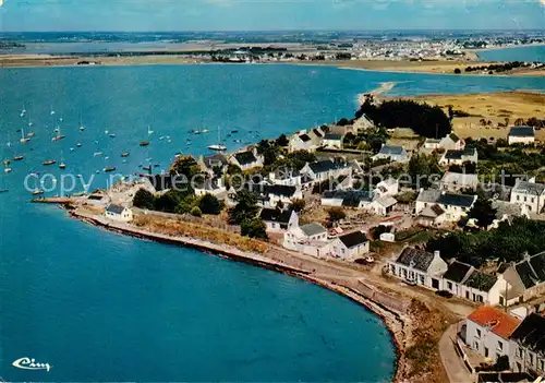 AK / Ansichtskarte Damgan_56_Morbihan Penerf Vue generale aerienne Le centre et le quartier Latin 