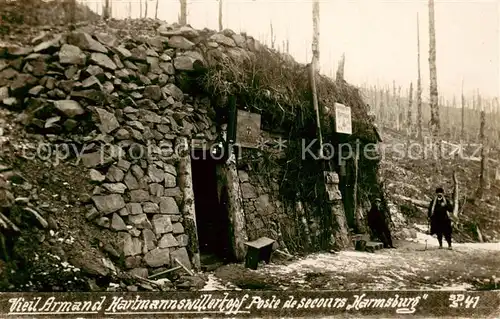 AK / Ansichtskarte Hartmannswillerkopf Vieil Armand Hartmannswillerkopf