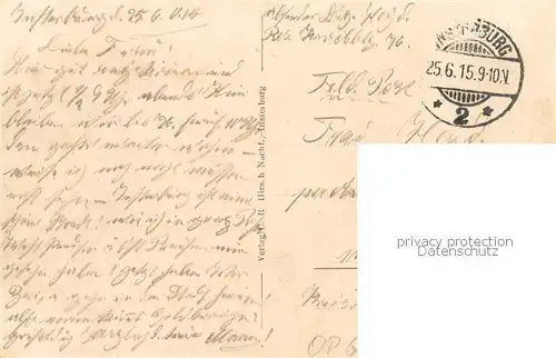 AK / Ansichtskarte Insterburg_Tschernjachowsk_RU Fliegeraufnahme Totalansicht Feldpost 