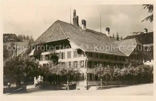 AK / Ansichtskarte Langnau__Emmental_BE Hotel Baeren Aussenansicht 