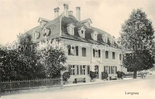 AK / Ansichtskarte Langnau__Emmental_BE Gebaeude Aussenansicht 