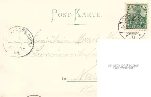 AK / Ansichtskarte Bruchsal Kaiserstrasse m. Stadtkirche   Bahnhof Bruchsal