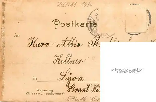 AK / Ansichtskarte Buergel__Thueringen Gruenen Aue 