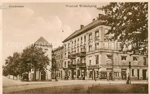 AK / Ansichtskarte Gumbinnen_Goesev_Gussew_Oblast_Kaliningrad_RU Friedrich Wilhelmplatz 