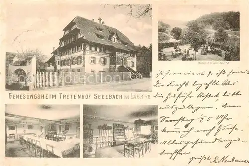 AK / Ansichtskarte Seelbach_Schutter_Lahr Genesungsheim Tretenhof Teilansichten 