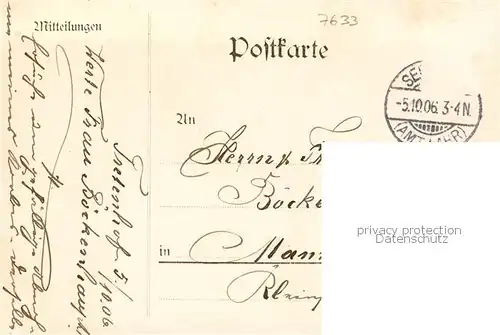 AK / Ansichtskarte Seelbach_Schutter_Lahr Genesungsheim Tretenhof Teilansichten 