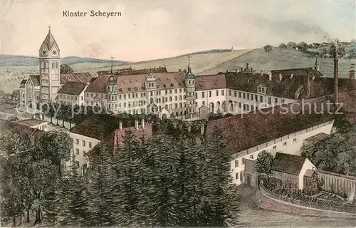 AK / Ansichtskarte Scheyern Kloster Scheyern Aussenansicht Scheyern