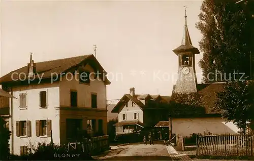 AK / Ansichtskarte Blonay_VD Dorfpartie 