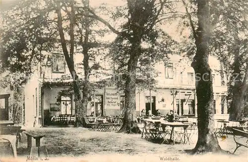 AK / Ansichtskarte Moelln__Lauenburg Waldhasse m.Garten Terrasse 