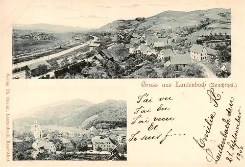 AK / Ansichtskarte Lautenbach_Renchtal Gesamtansichten Lautenbach Renchtal