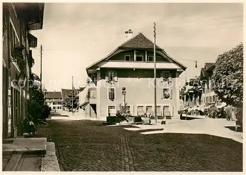 AK / Ansichtskarte Bueren_Aare Hauptstrasse Bueren_Aare