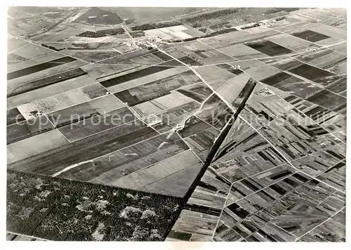 AK / Ansichtskarte Witzwil_Gampelen_BE Fliegeraufnahme Generaluebersicht 