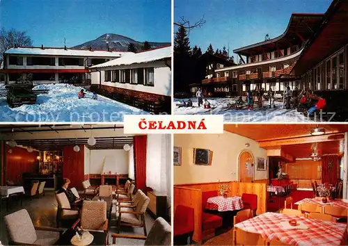 AK / Ansichtskarte Celadna_CZ Hotel Max Mara Hotel Celadenka Klubovna Jidelna 