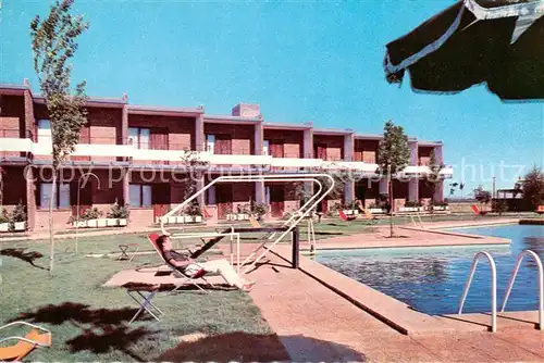 AK / Ansichtskarte Valdepenas_ES Motel el Hidalgo Piscina 