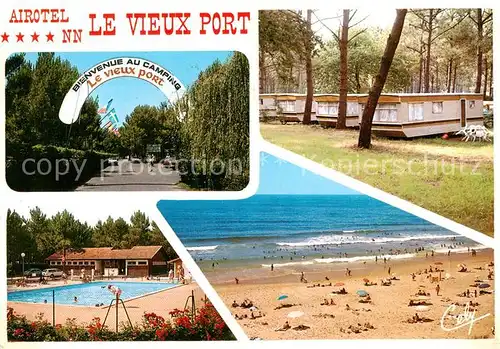 AK / Ansichtskarte Messanges_40_Landes Airotel Camping Le vieux port Piscine Plage 