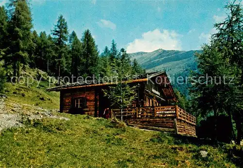 AK / Ansichtskarte Sexten_Sesto_Suedtirol_IT Rifugio Larice Laerchenhuette 