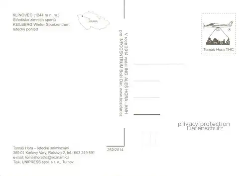 AK / Ansichtskarte Klinovec_CZ Wintersportzentrum 