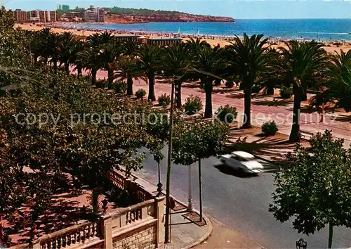 AK / Ansichtskarte Salou_Tarragona_Costa_Dorada_ES Paseo Jaime I Al fondo playa de Salou 