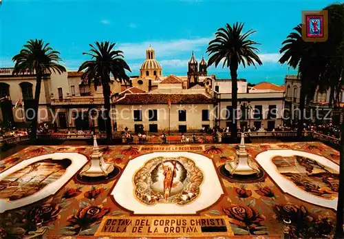 AK / Ansichtskarte La_Orotava_Tenerife_ES Alfombra Monumental 