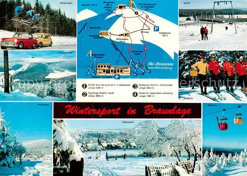 AK / Ansichtskarte Braunlage Teilansichten Braunlage