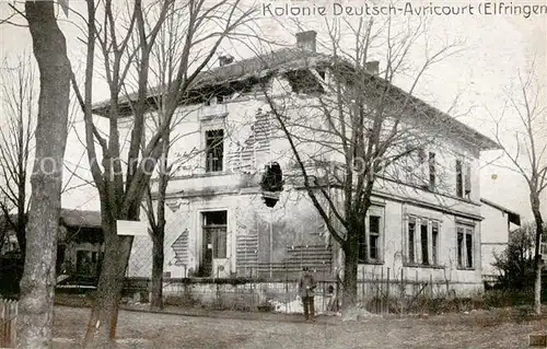 AK / Ansichtskarte Elfringen_57_Moselle Kolonie Deutsch Avricourt Feldpost 