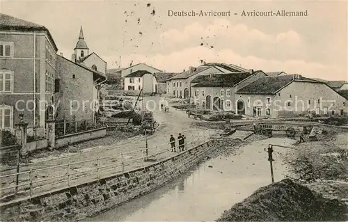AK / Ansichtskarte Deutsch Avricourt_57_Moselle Partie am Kanal 