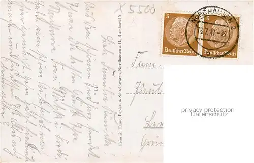 AK / Ansichtskarte Nordhausen__Harz A. H. Platz 