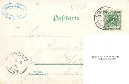 AK / Ansichtskarte Ems_Bad Sporkenburg   Aussichtsturm u. Restaurant Ems_Bad