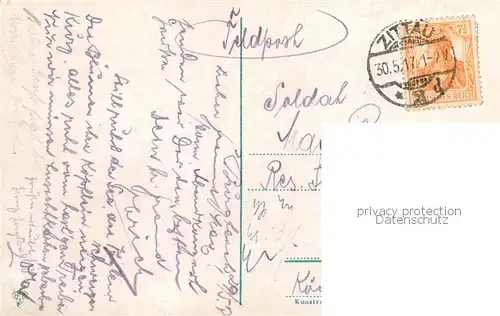 AK / Ansichtskarte Zittau Burgteich   Restaurant m. Goldelfahrt u. Konzertgarten   Feldpost Zittau