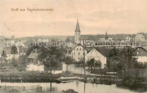 AK / Ansichtskarte Deutscheinsiedel_Deutschneudorf Teilansicht 