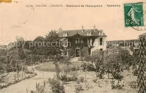 AK / Ansichtskarte Chenove_21_Cote d_Or Restaurant de l Escargotiere   Thabard 