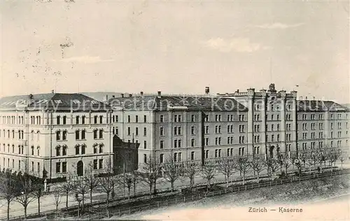 AK / Ansichtskarte Zuerich_ZH Kaserne Zuerich_ZH