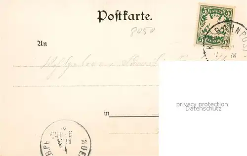 AK / Ansichtskarte Freising_Oberbayern Panorama Freising Oberbayern