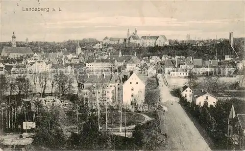 AK / Ansichtskarte Landsberg_Lech Gesamtansicht Landsberg_Lech